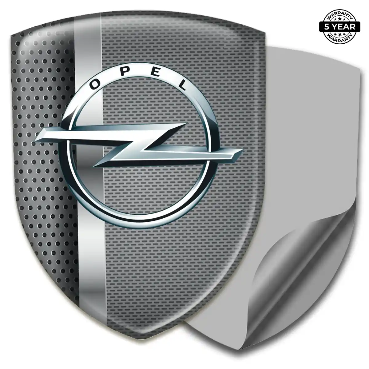Opel Gel Badge Sticker Elite Finish