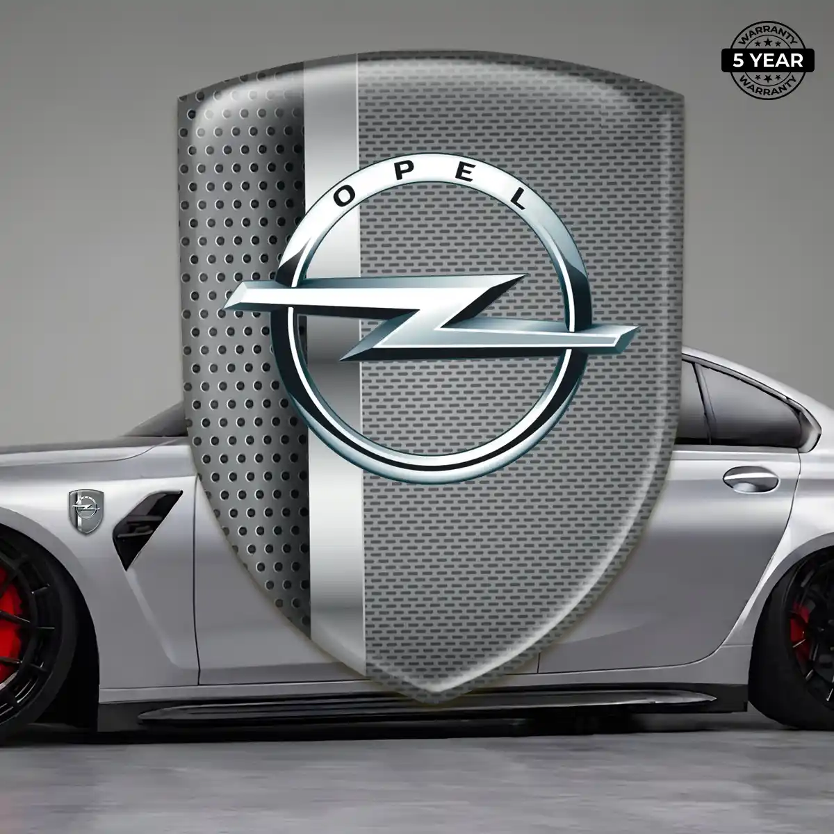 Opel Gel Badge Sticker Elite Finish