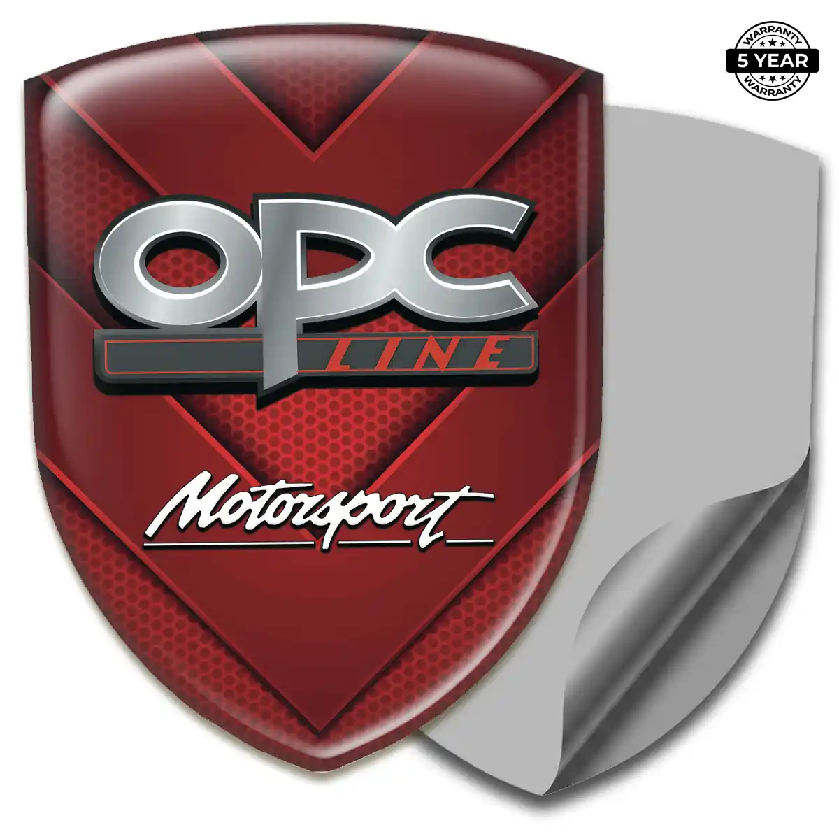 Opel Gel Badge Sticker Interior Luxe