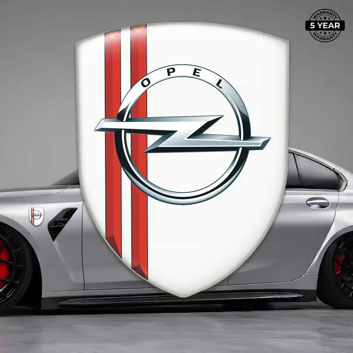 Opel Gel Badge Sticker Noble Edition