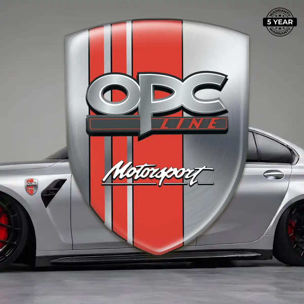 Opel Gel Badge Sticker Opulent Line