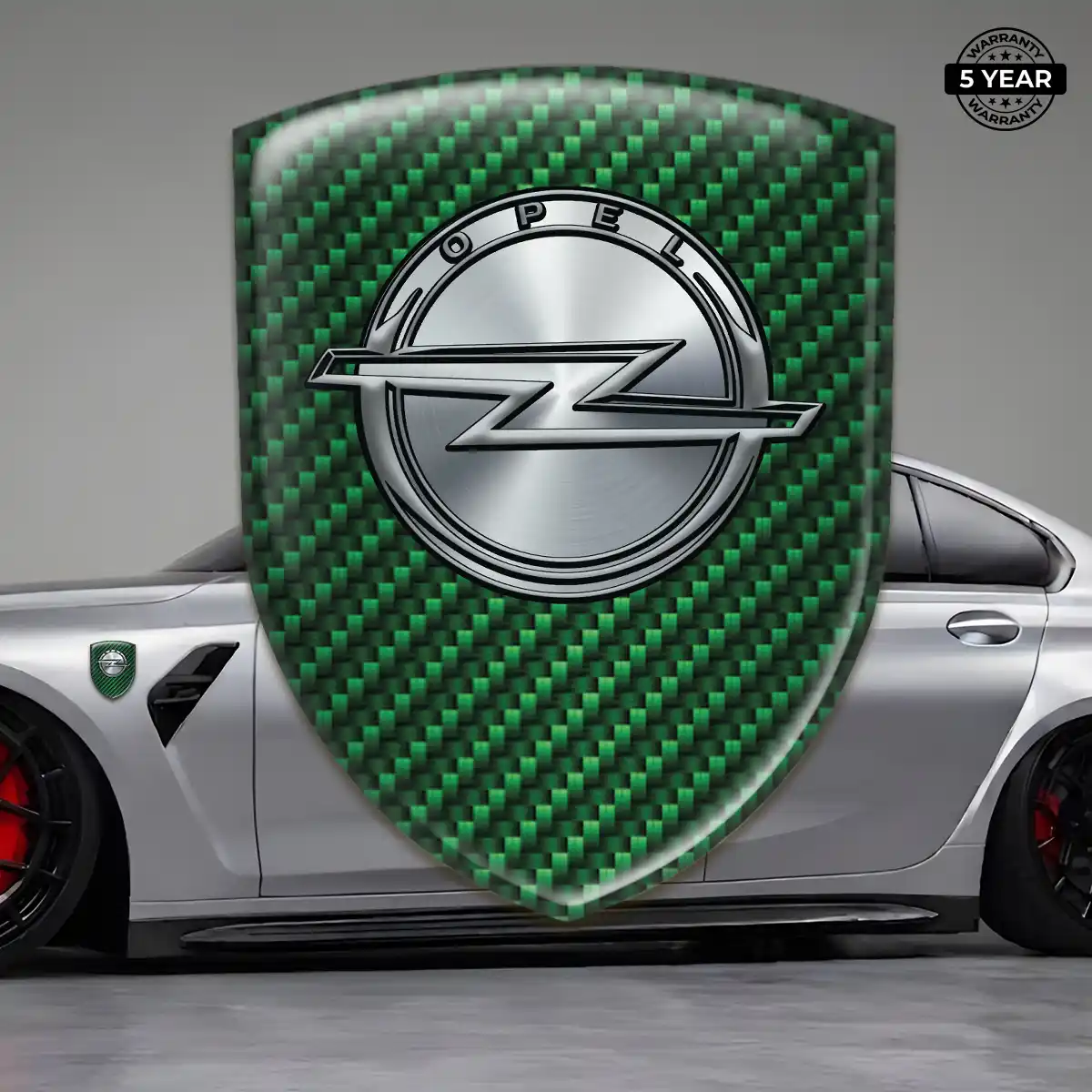 Opel Gel Badge Sticker Premium Dome