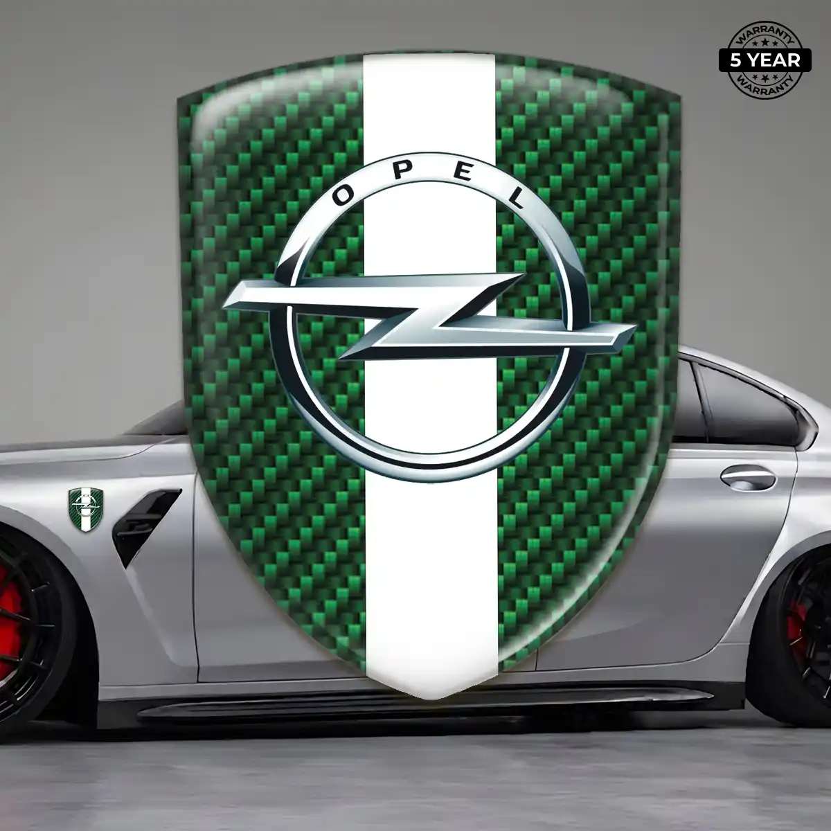 Opel Gel Emblem Sticker Cabin Style