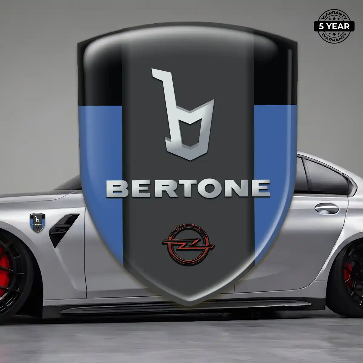 Opel Gel Emblem Sticker Elite Finish