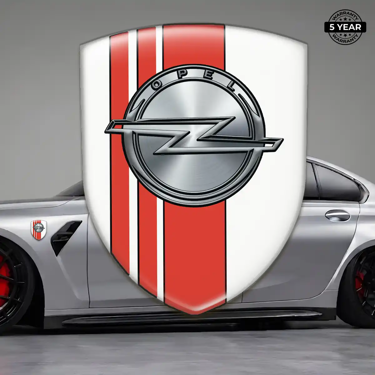 Opel Gel Emblem Sticker Exterior Luxe