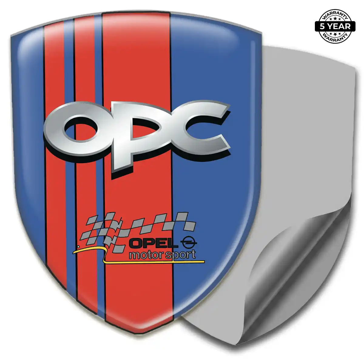 Opel Gel Emblem Sticker Interior Elegance