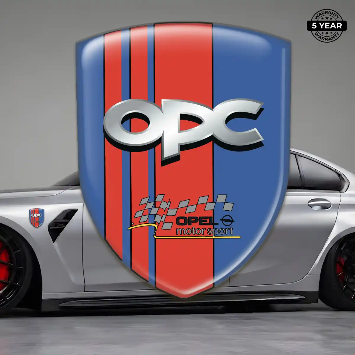 Opel Gel Emblem Sticker Interior Elegance