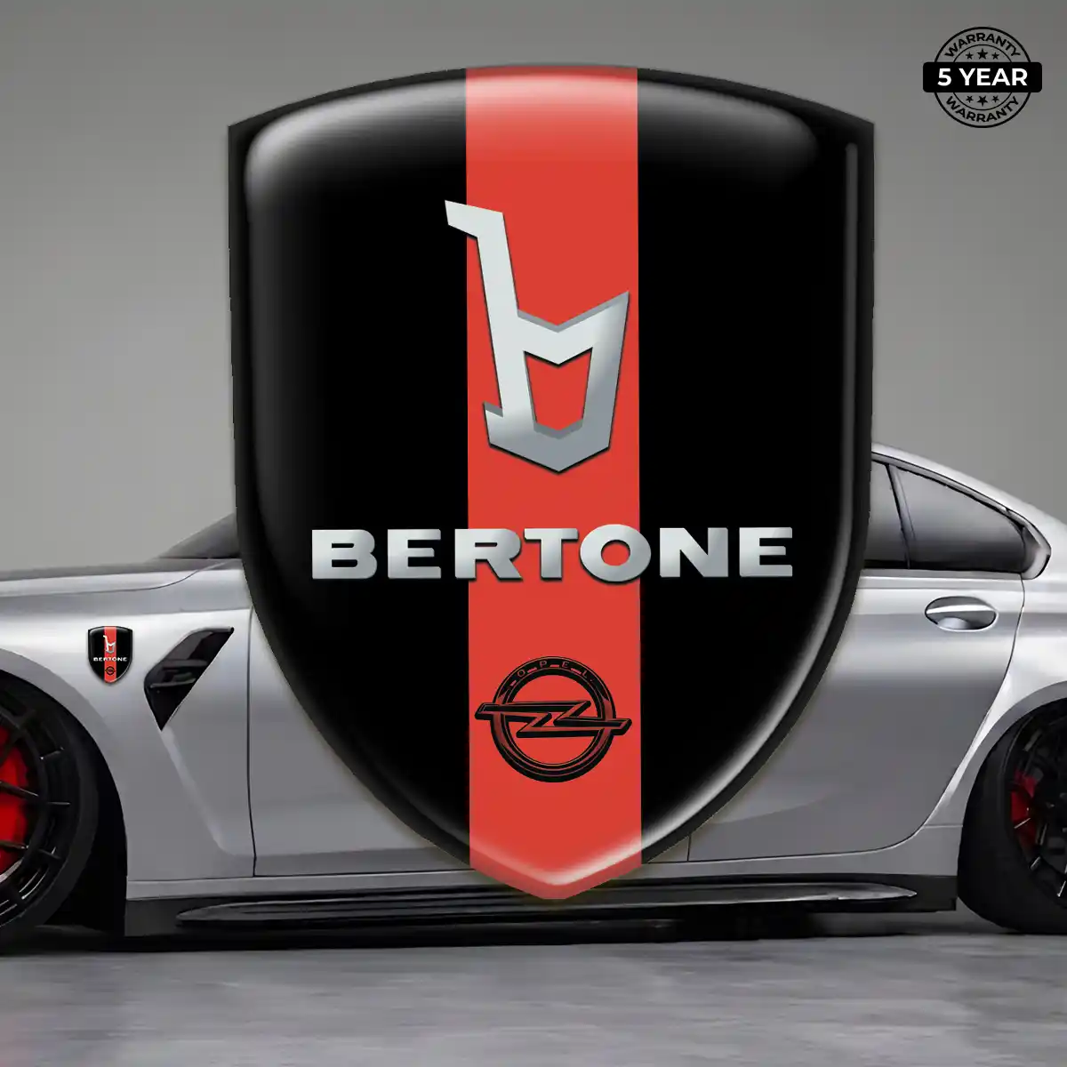 Opel Gel Emblem Sticker Interior Luxe