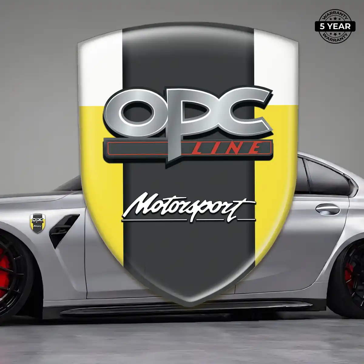 Opel Gel Emblem Sticker Premium Dome