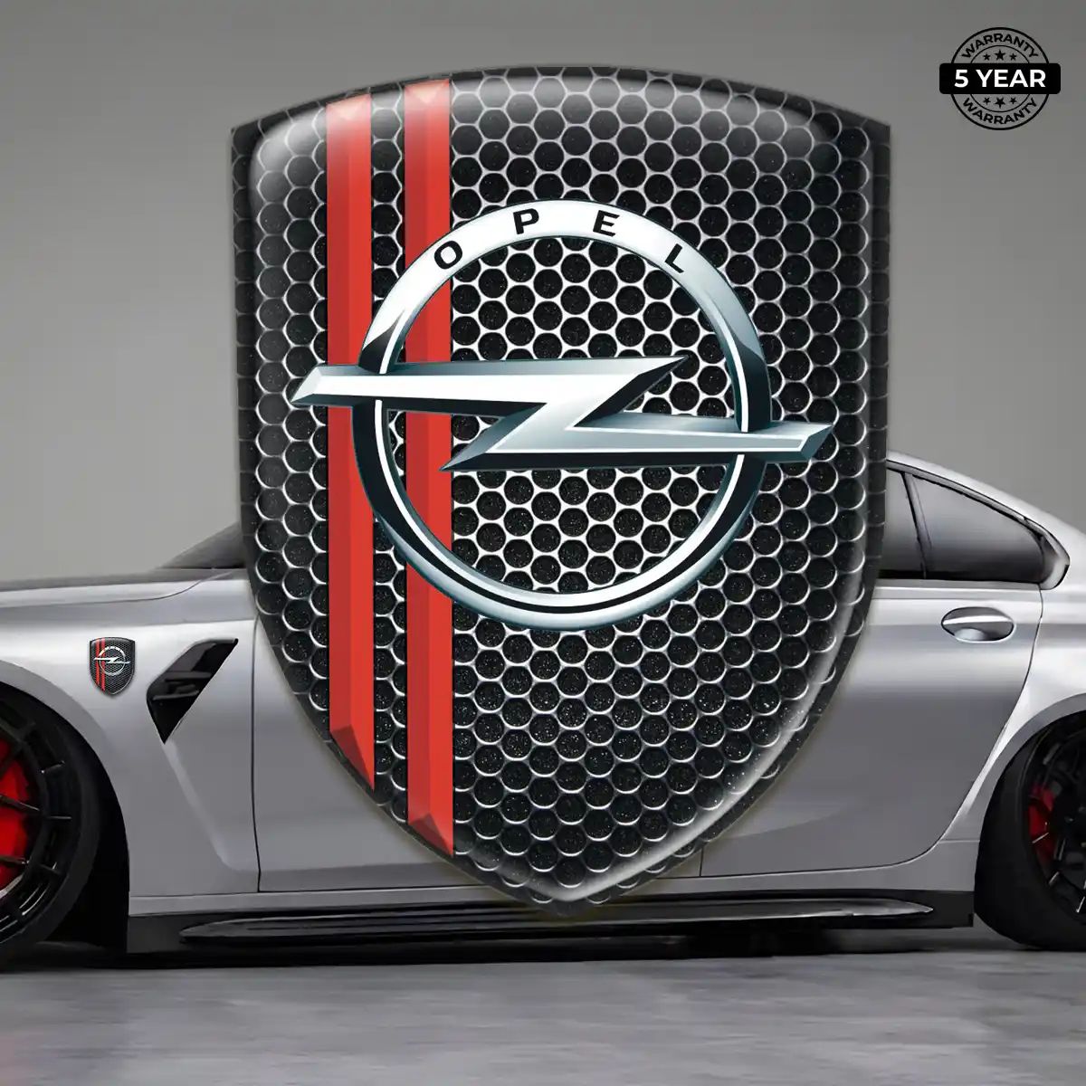 Opel Gel Emblem Sticker Prestige Line