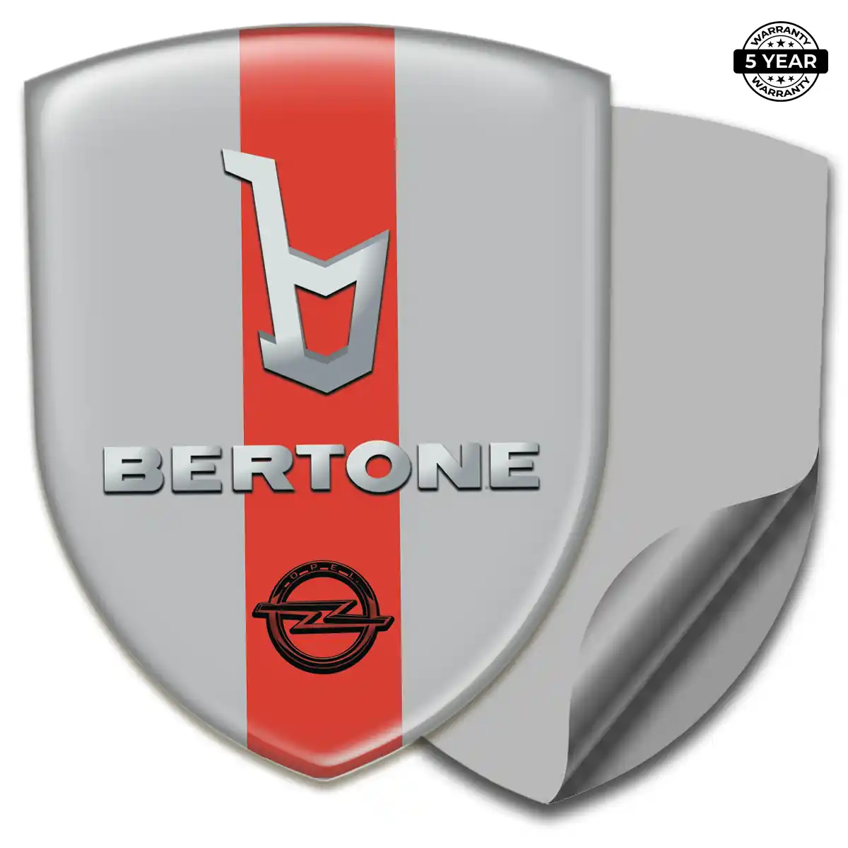 Opel Gel Emblem Sticker Refined Design