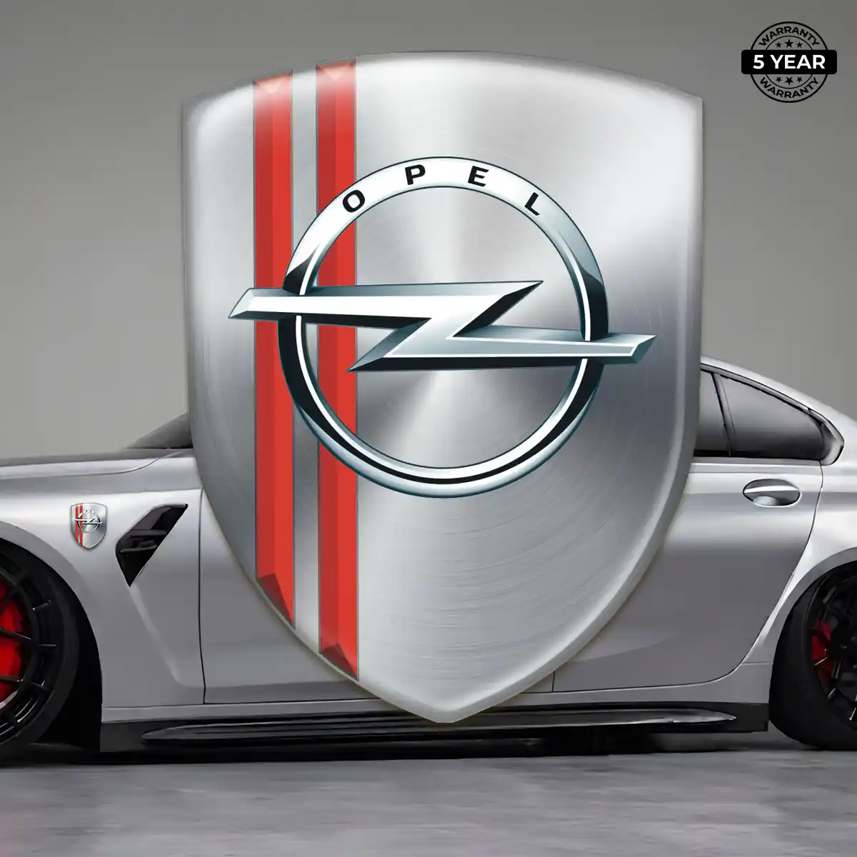 Opel Gel Emblem Sticker Signature Grade