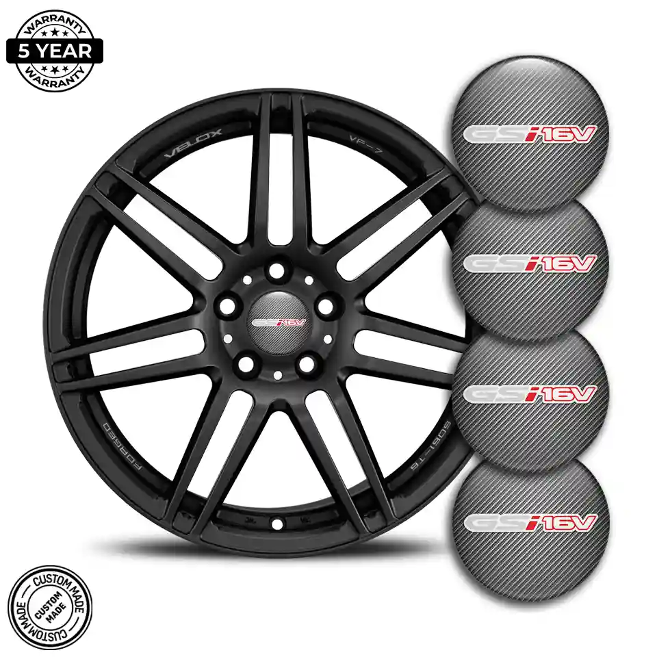 Opel GSI Logo Silicone Sticker High Quality
