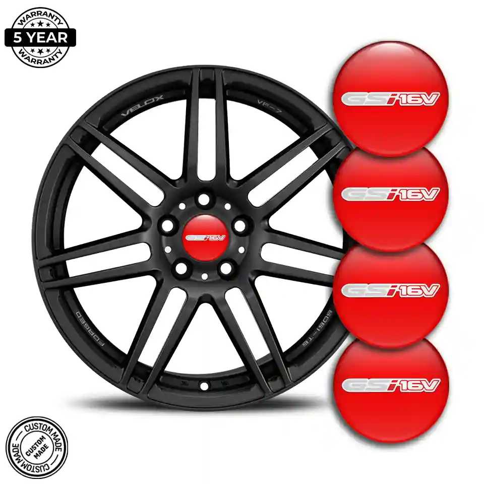 Opel GSI Wheel Emblem Self-Adhesive Stylish Design