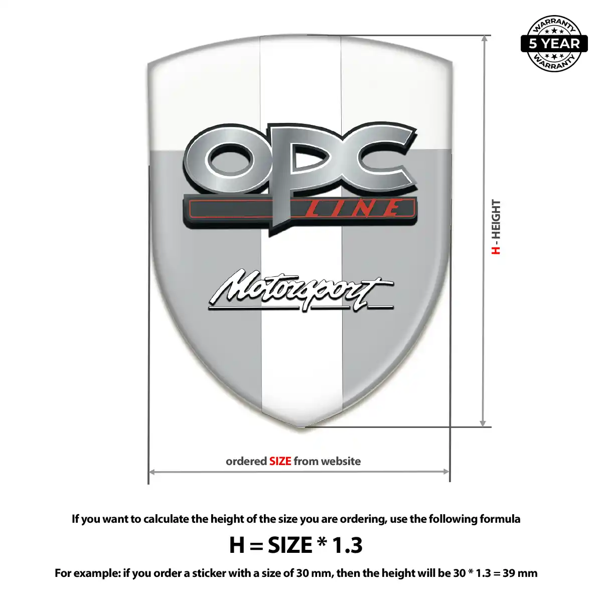 Opel Logo Emblem Deluxe Edition