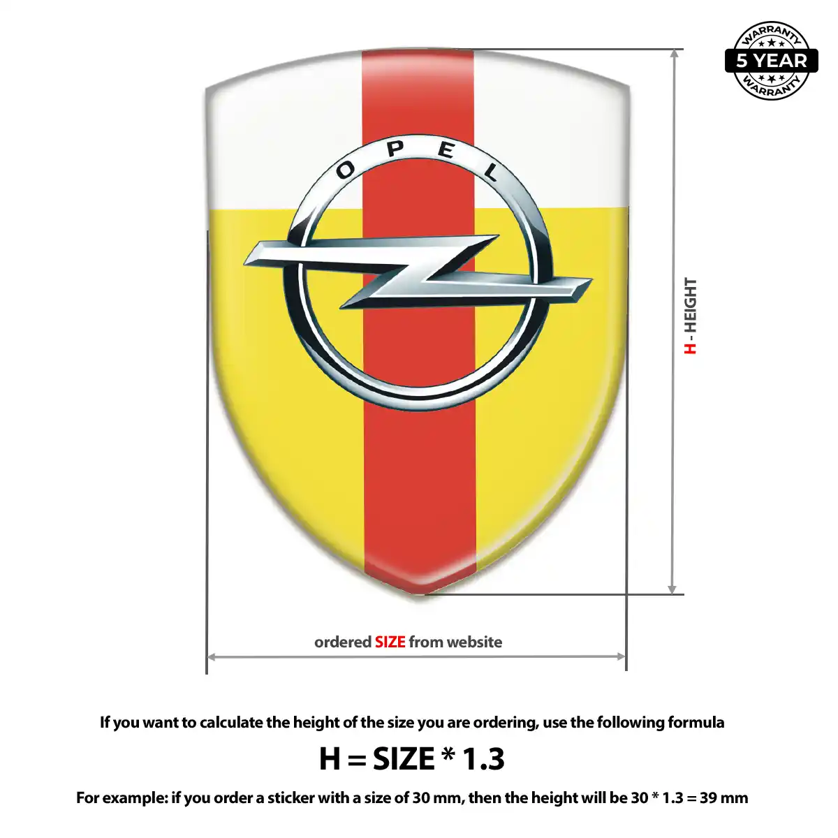 Opel Logo Emblem Elite Edition