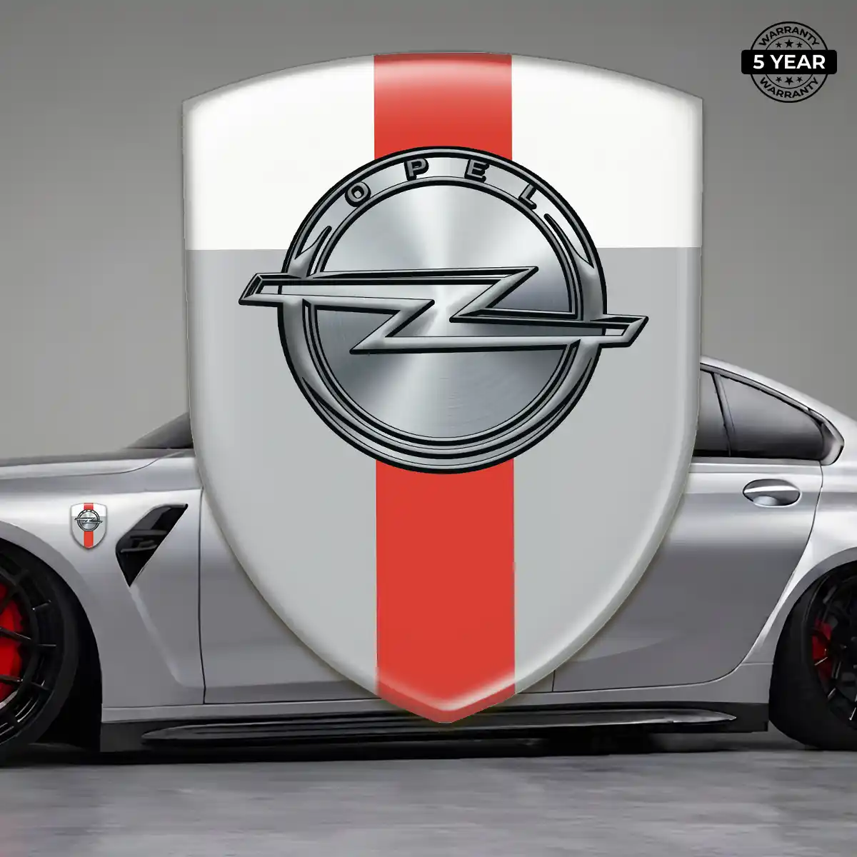 Opel Logo Emblem Resin Luxe