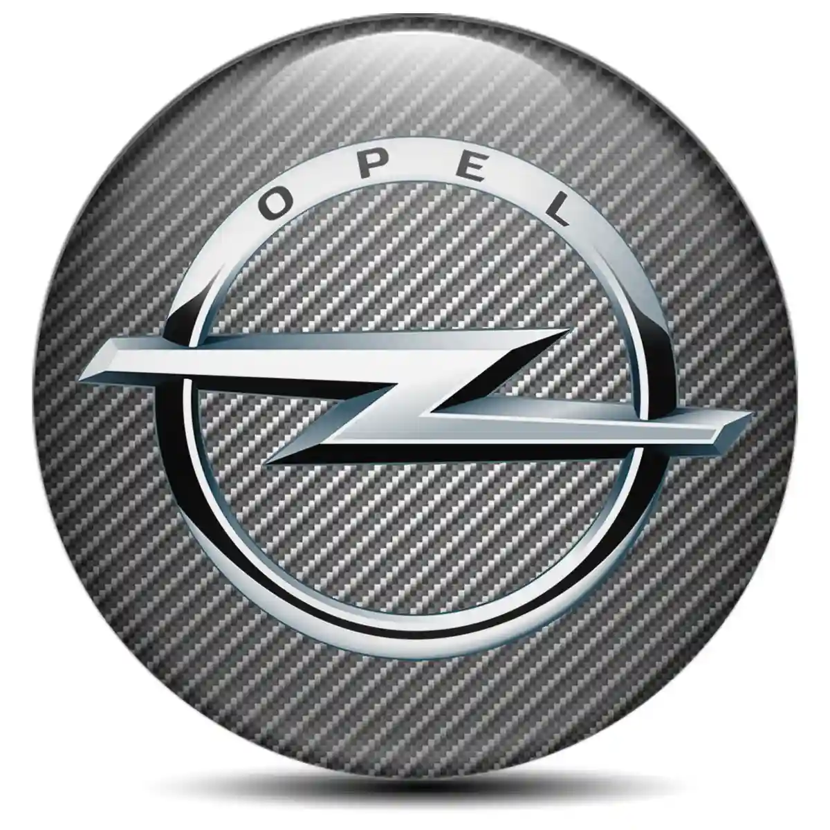 Opel Logo Silicone Emblem Self-Adhesive Stylish Design