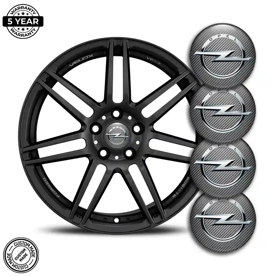 Opel Logo Silicone Emblem Self-Adhesive Stylish Design