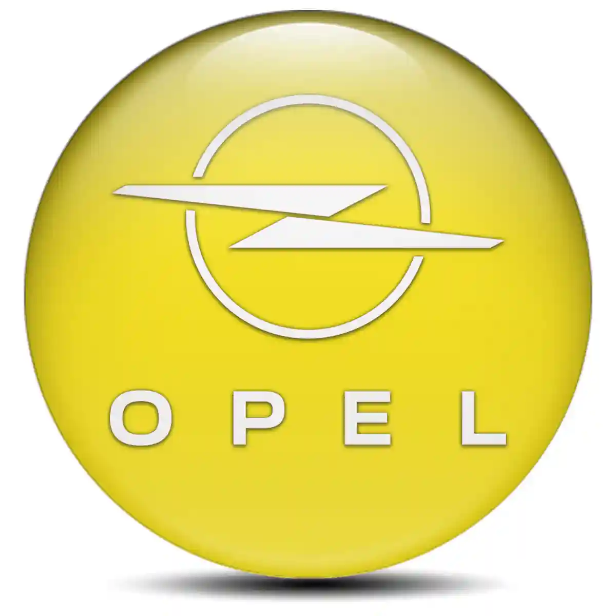 Opel Logo Silicone Sticker Self-Adhesive Stylish Design