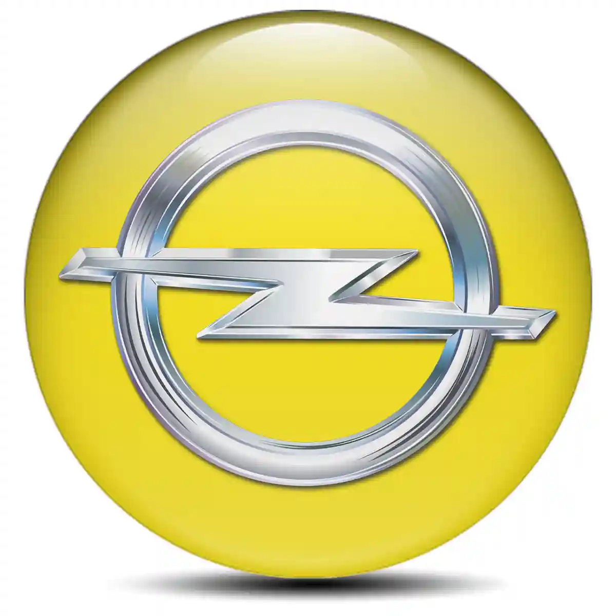 Opel Logo Silicone Sticker Stylish Design