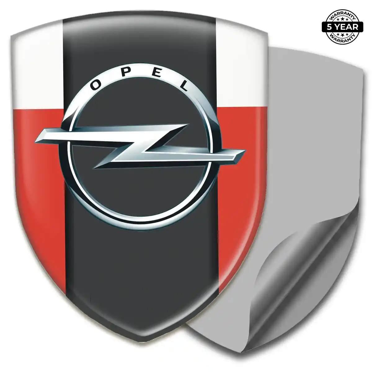 Opel Logo Sticker Premium Dome
