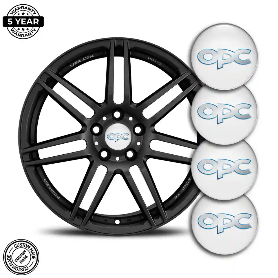 Opel OPC Domed Sticker Stylish Design