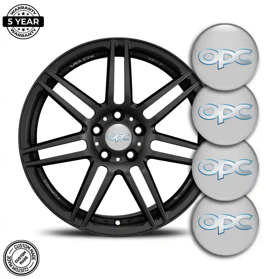 Opel OPC Logo Silicone Sticker Stylish Design