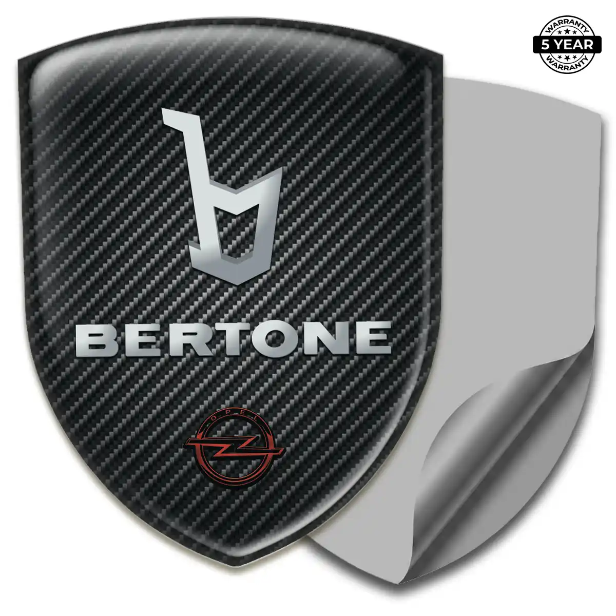 Opel Polyurethane Domed Sticker Deluxe Edition