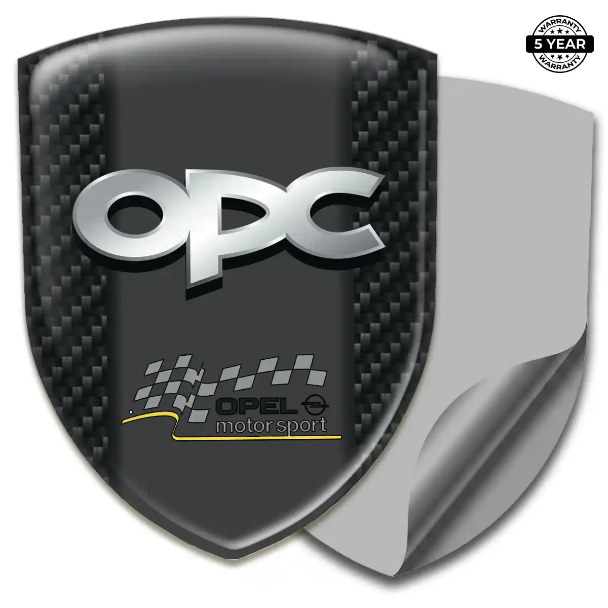 Opel Polyurethane Domed Sticker Elite Edition