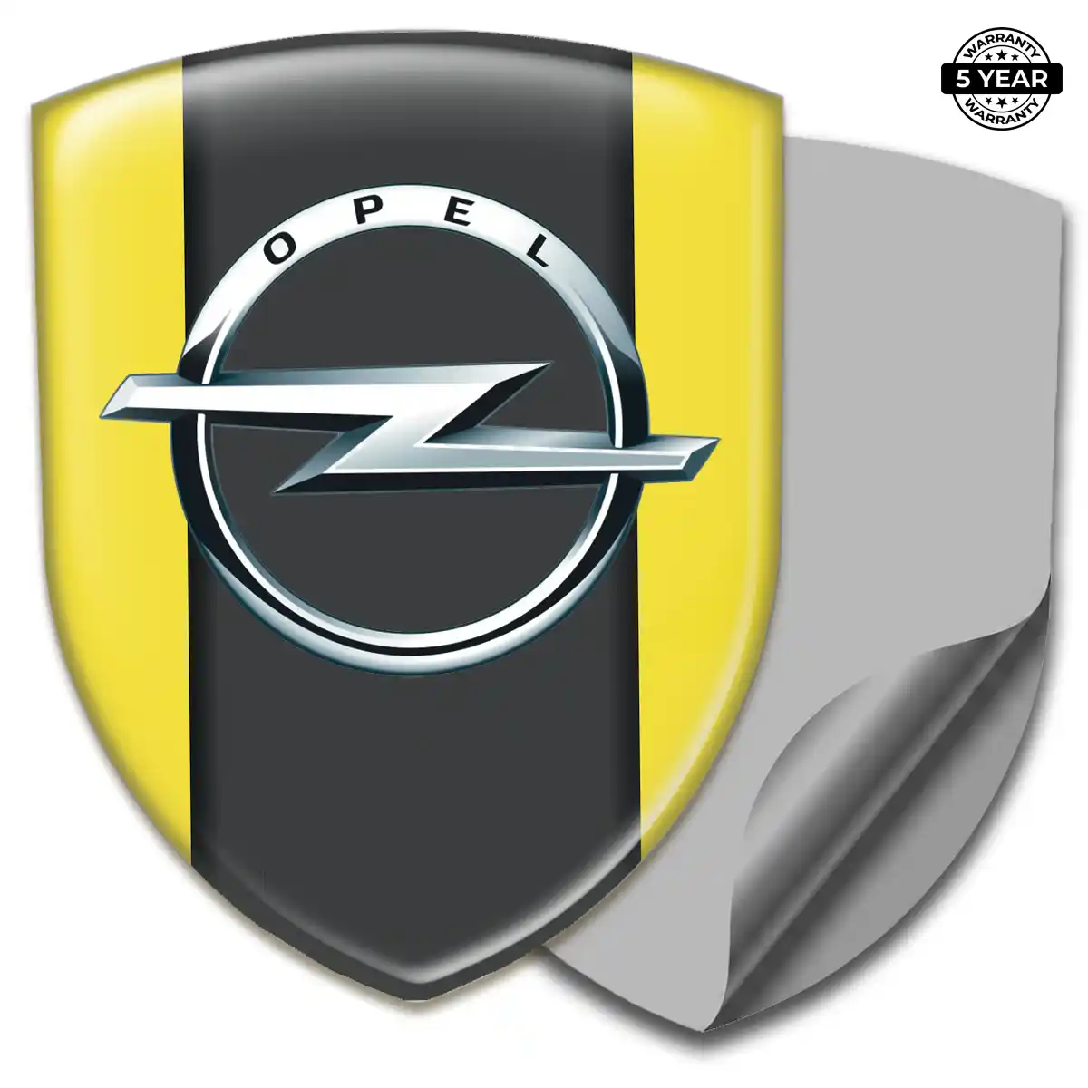 Opel Polyurethane Domed Sticker Prime Quality