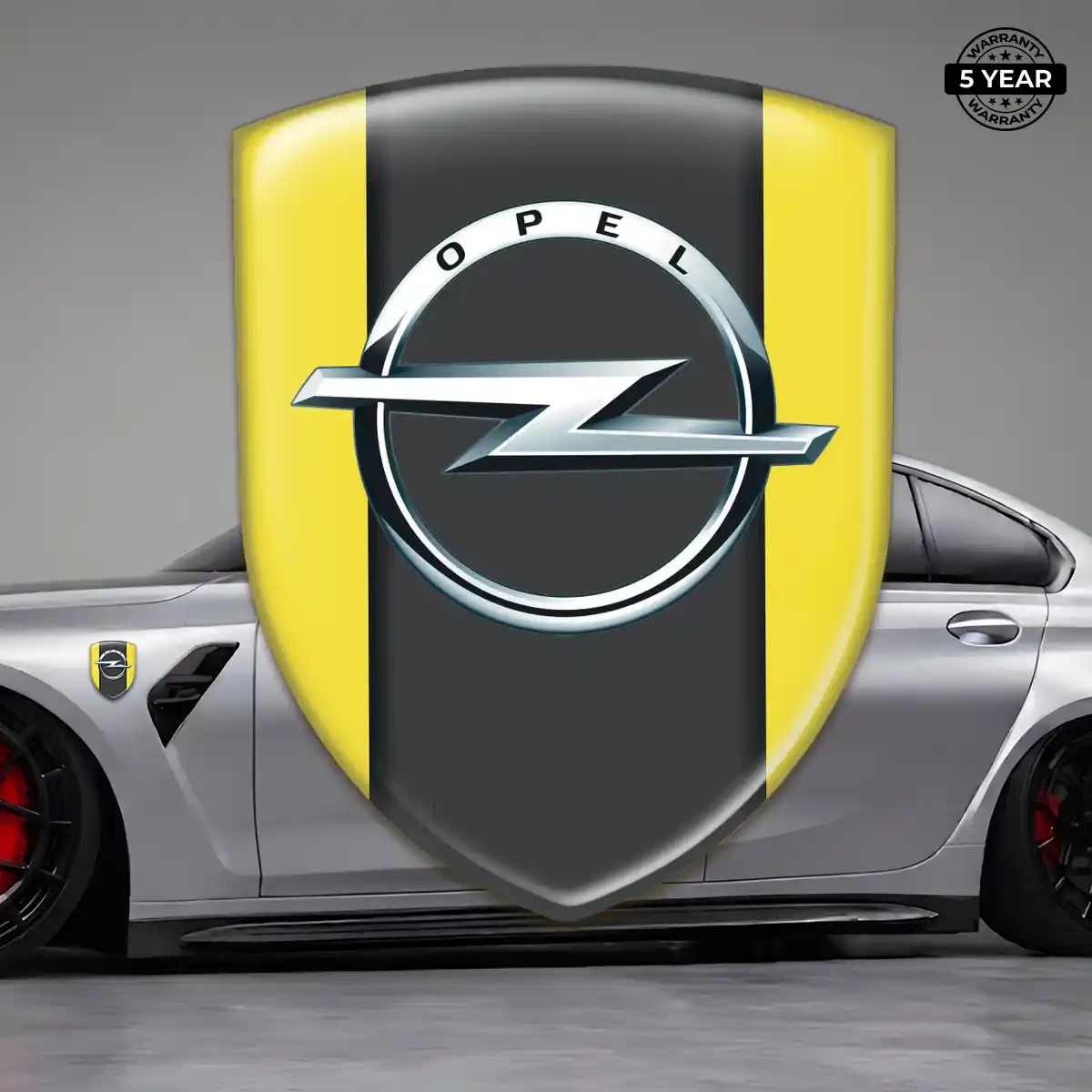 Opel Polyurethane Domed Sticker Prime Quality