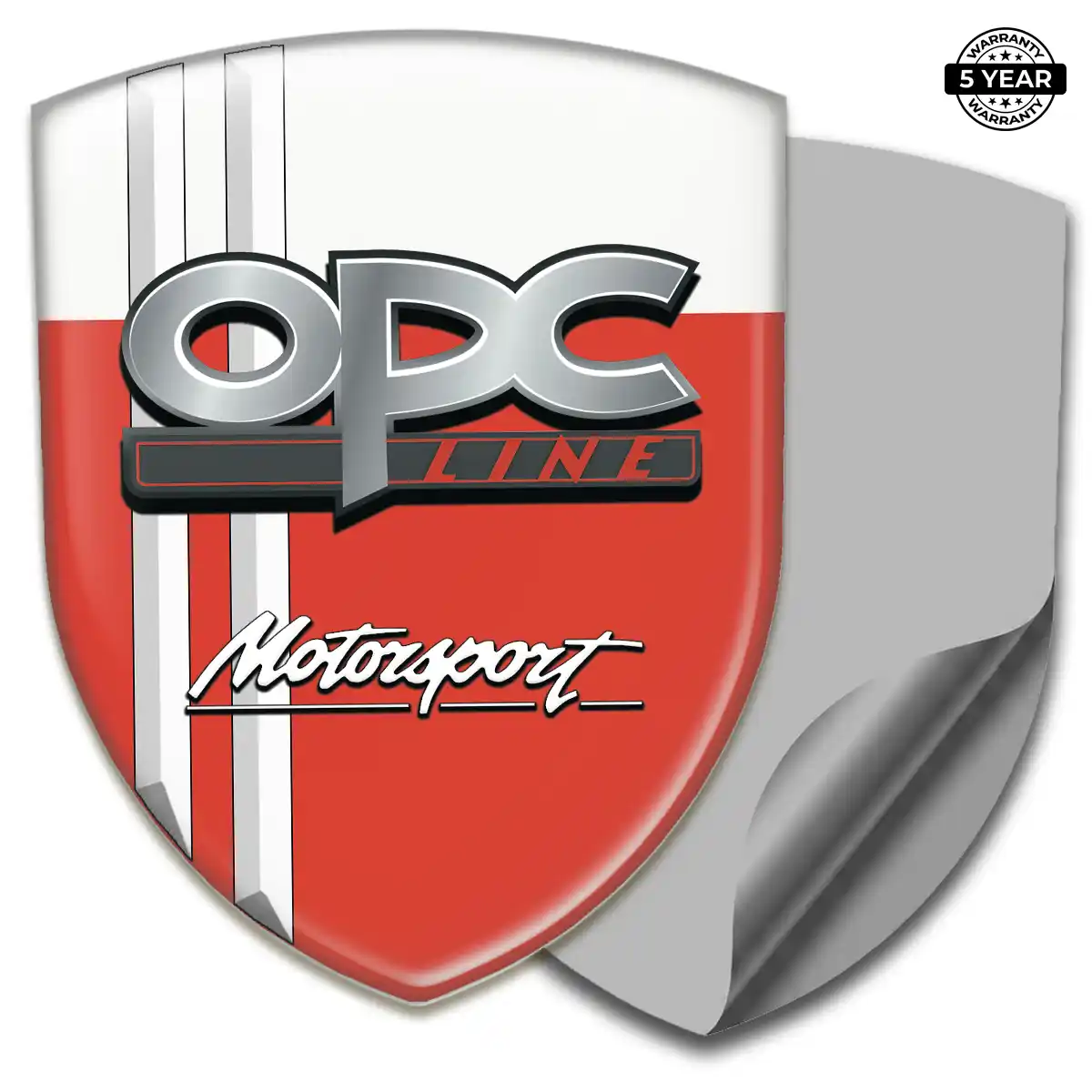 Opel Polyurethane Domed Sticker Superior Craft