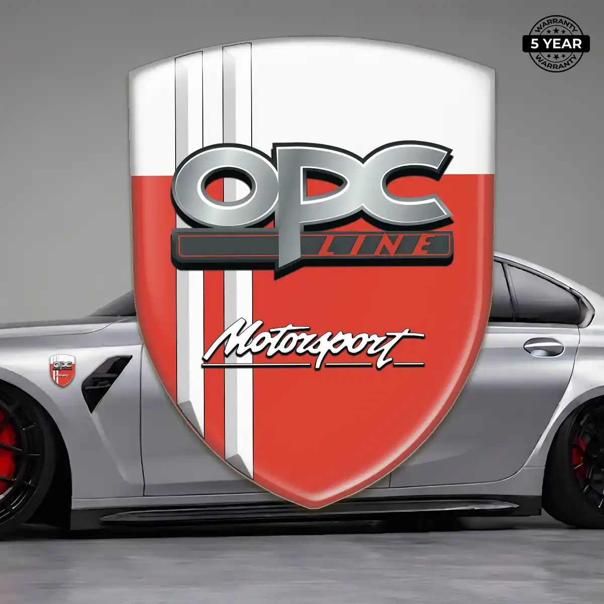 Opel Polyurethane Domed Sticker Superior Craft