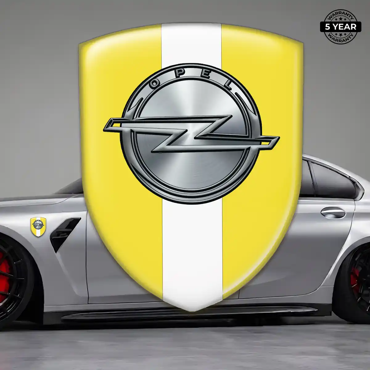 Opel Resin Badge Sticker Interior Elegance