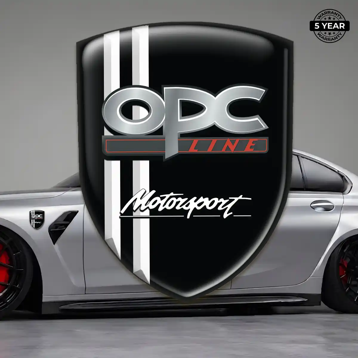 Opel Resin Badge Sticker Interior Luxe