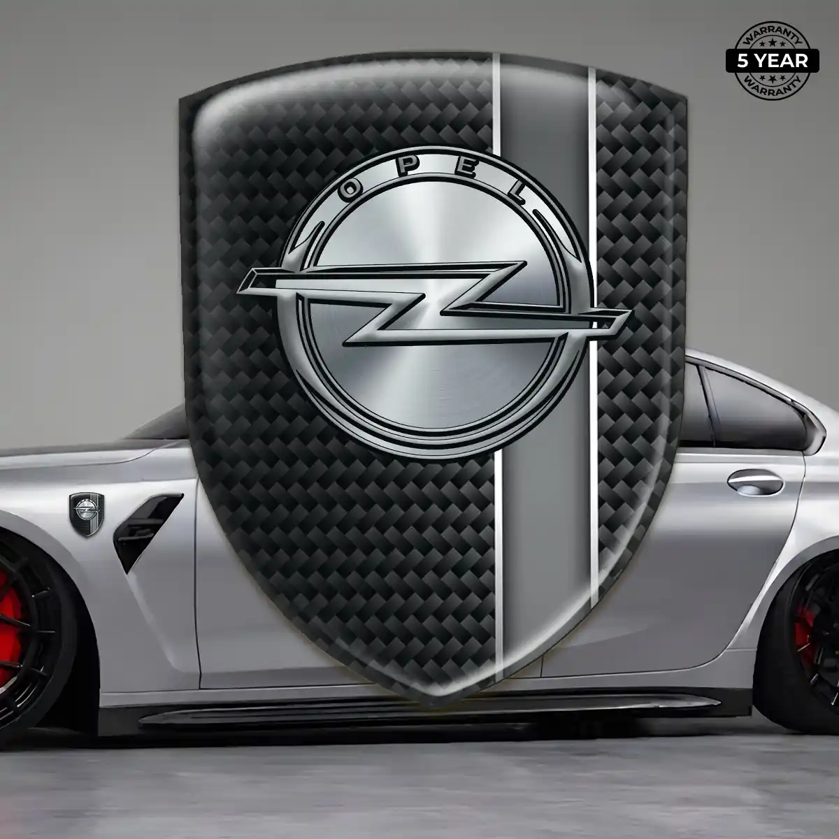 Opel Resin Badge Sticker Prestige Line