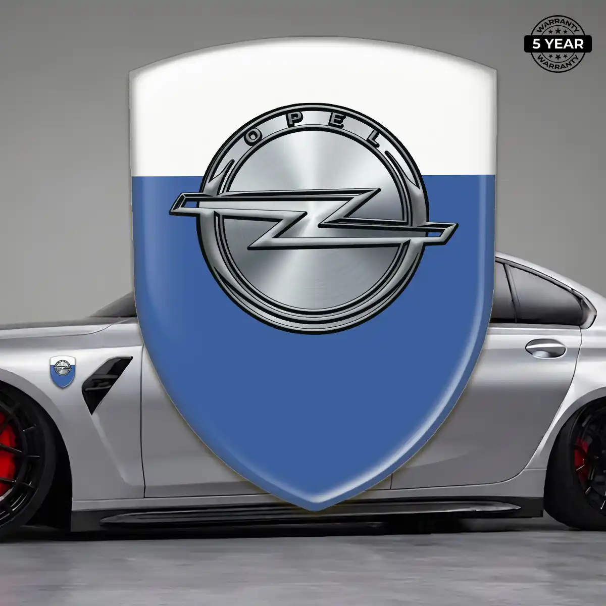 Opel Resin Badge Sticker Refined Design