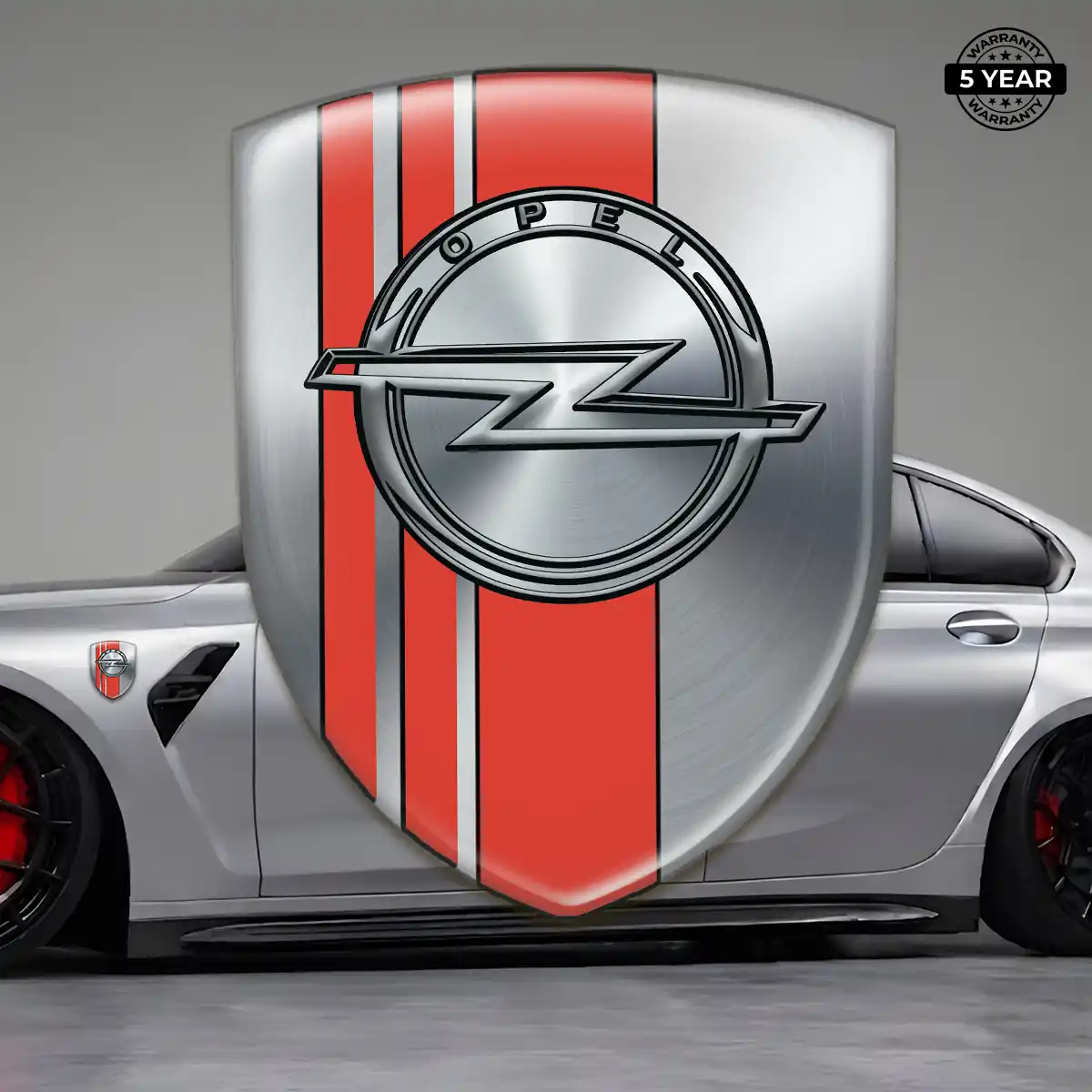 Opel Resin Badge Sticker Resin Luxe