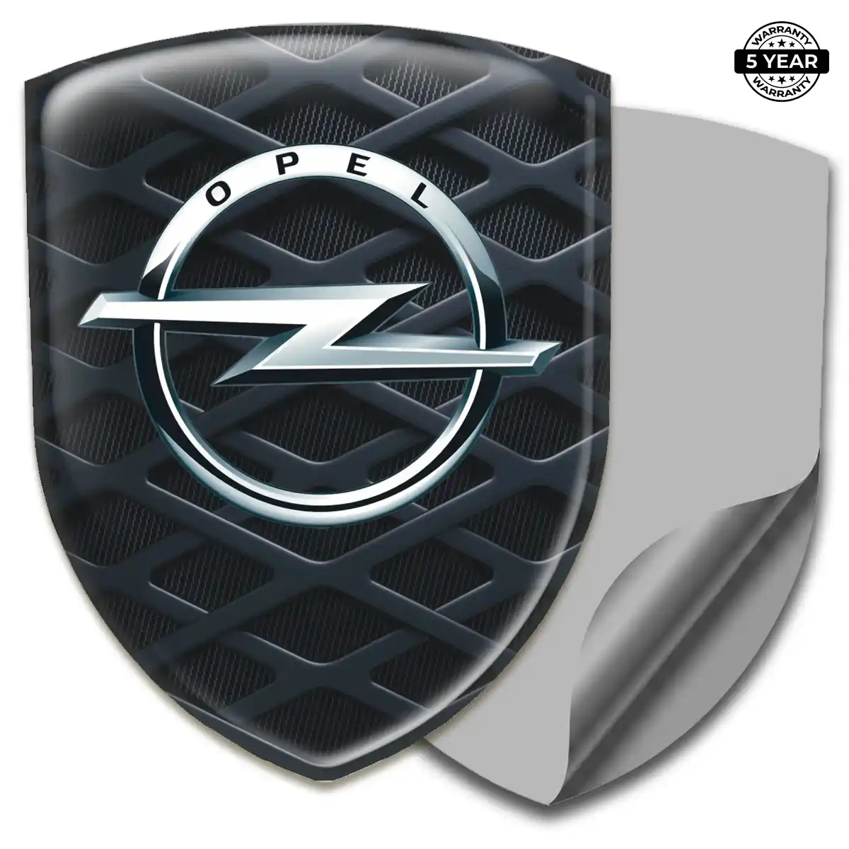 Opel Resin Domed Sticker Cabin Style