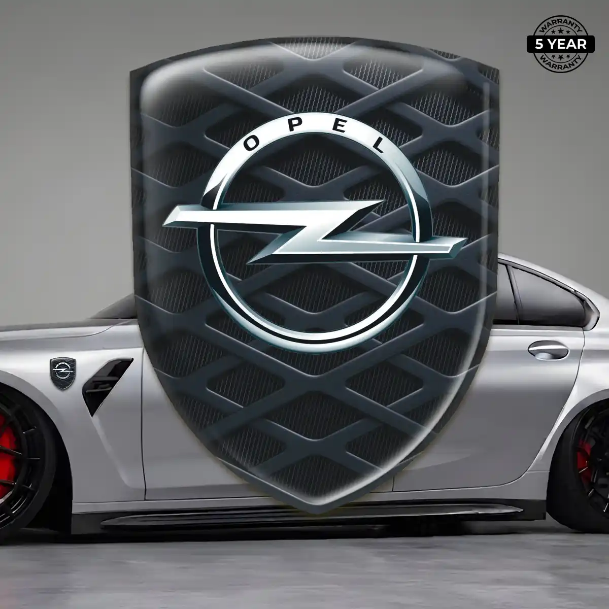 Opel Resin Domed Sticker Cabin Style