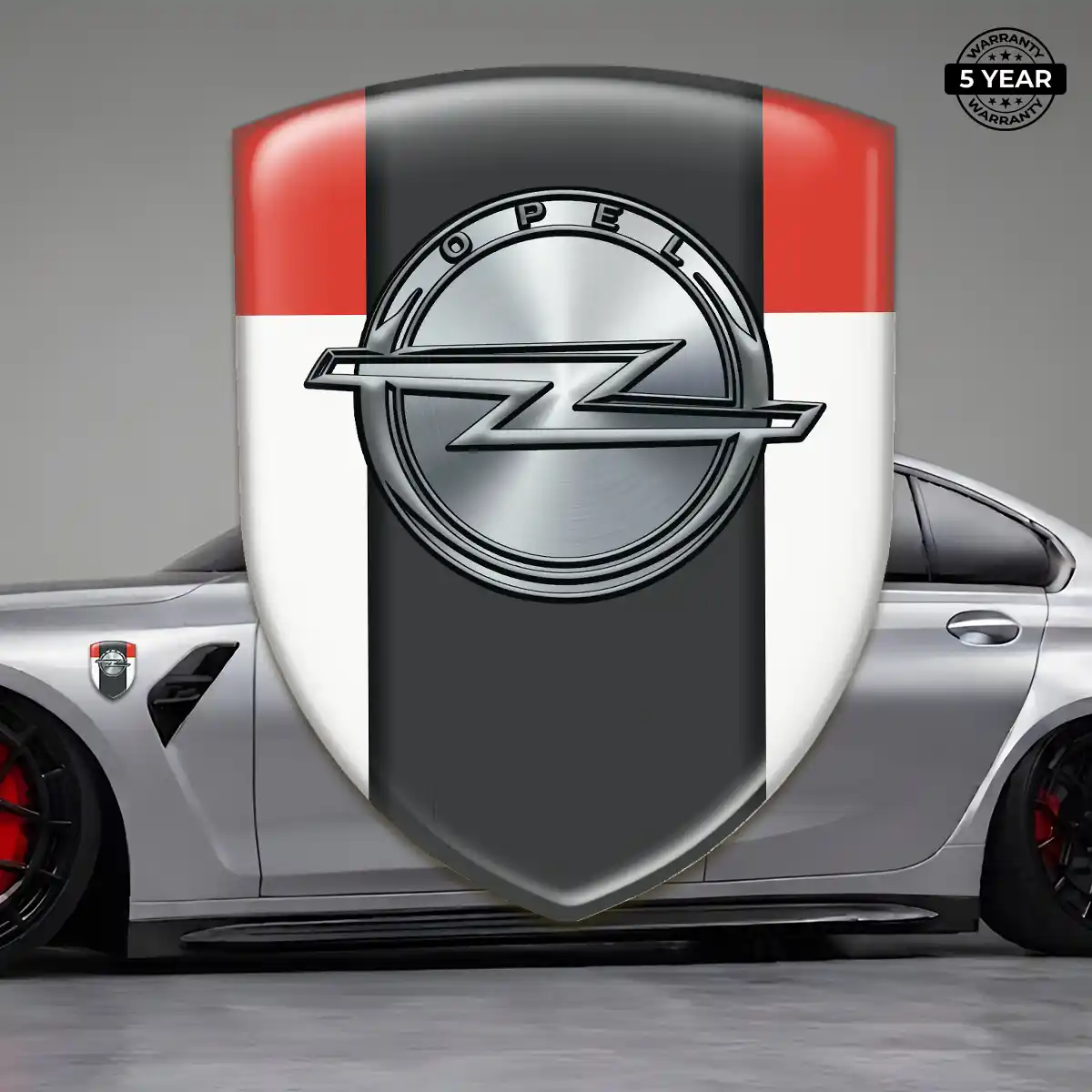 Opel Resin Domed Sticker Exterior Luxe