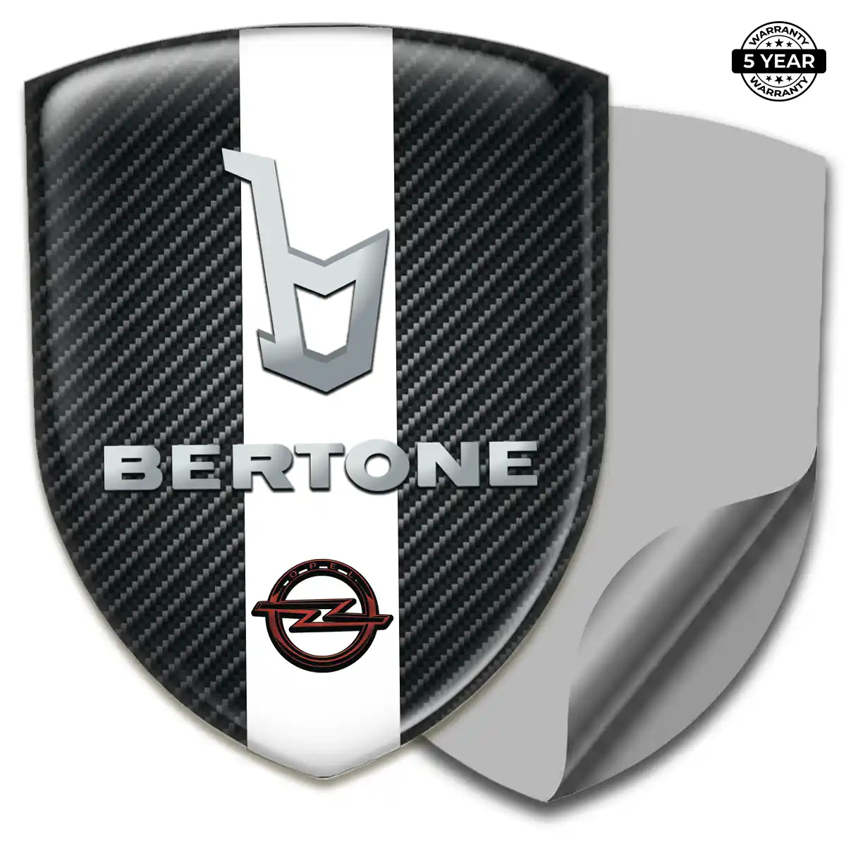 Opel Resin Domed Sticker Interior Elegance