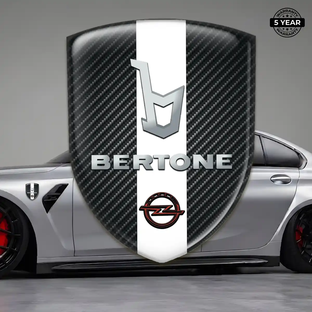 Opel Resin Domed Sticker Interior Elegance
