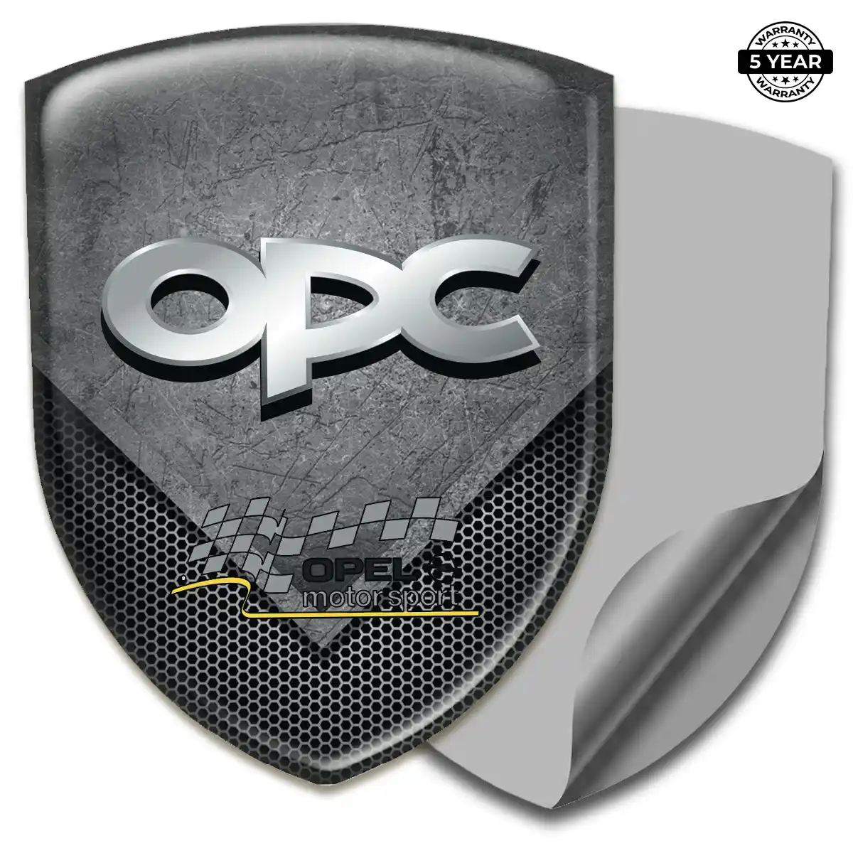 Opel Resin Domed Sticker Outer Style