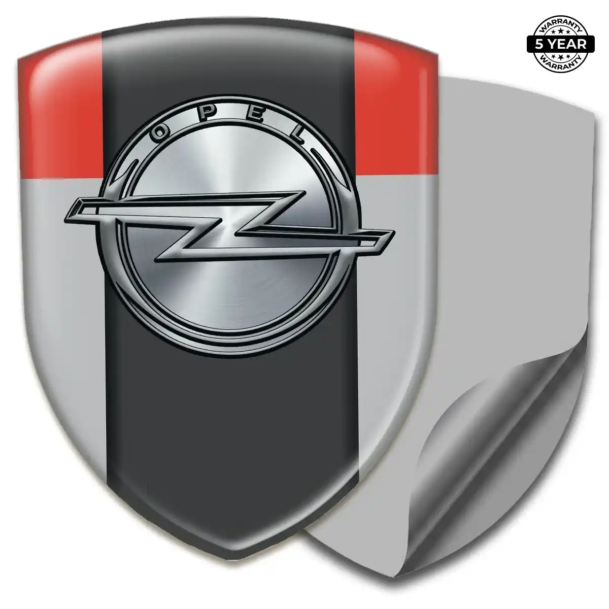 Opel Resin Domed Sticker Premium Dome