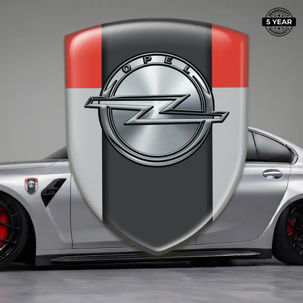 Opel Resin Domed Sticker Premium Dome