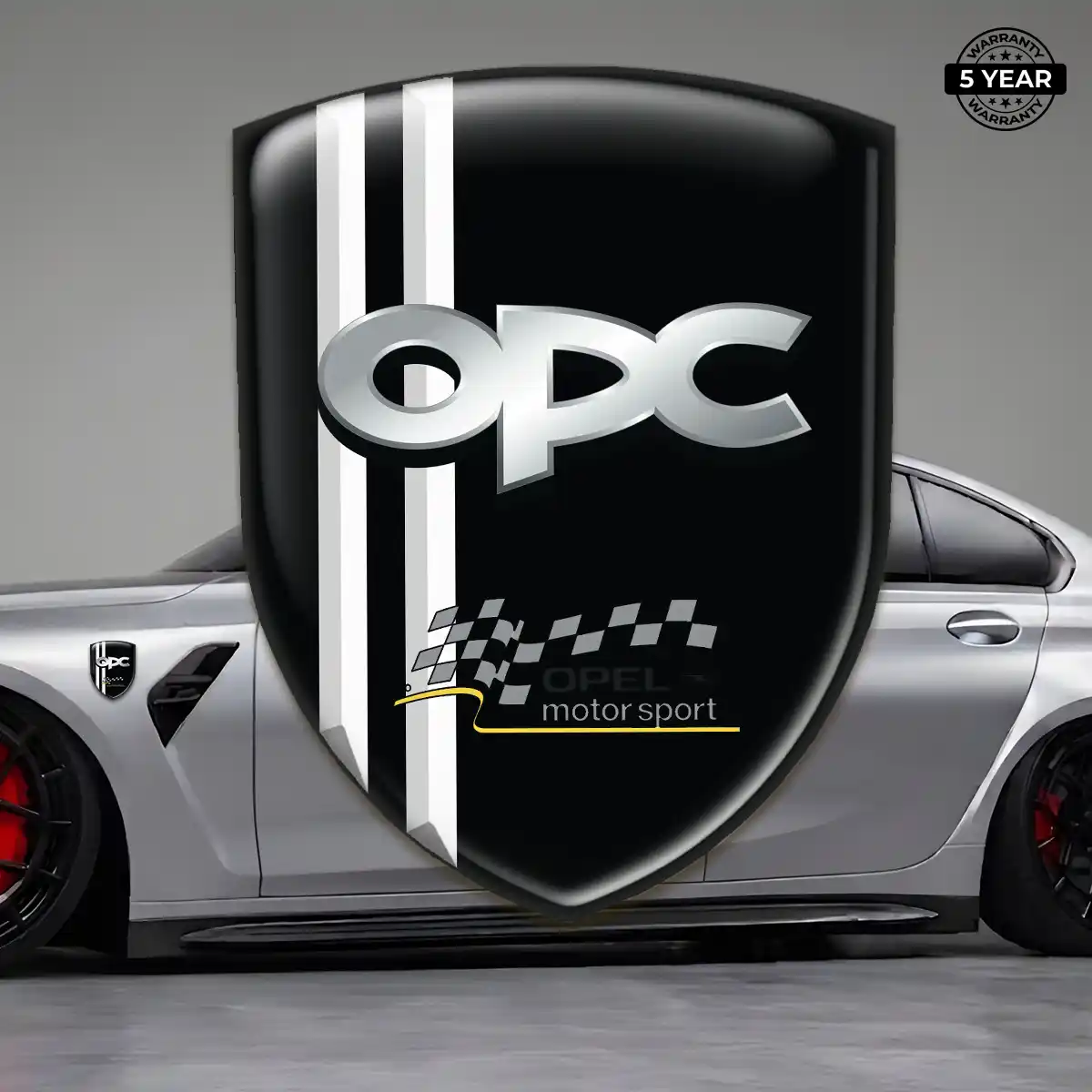 Opel Resin Domed Sticker Prime Quality