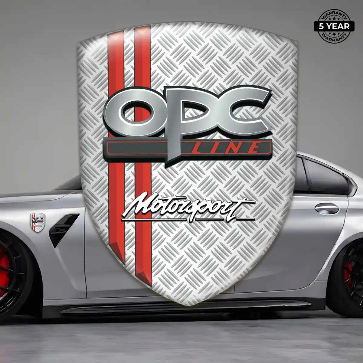 Opel Resin Domed Sticker Refined Design