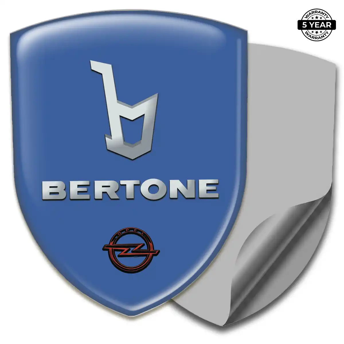 Opel Resin Domed Sticker Resin Elite